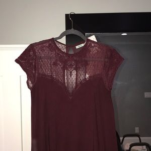 Kimchi blue maroon dress size L